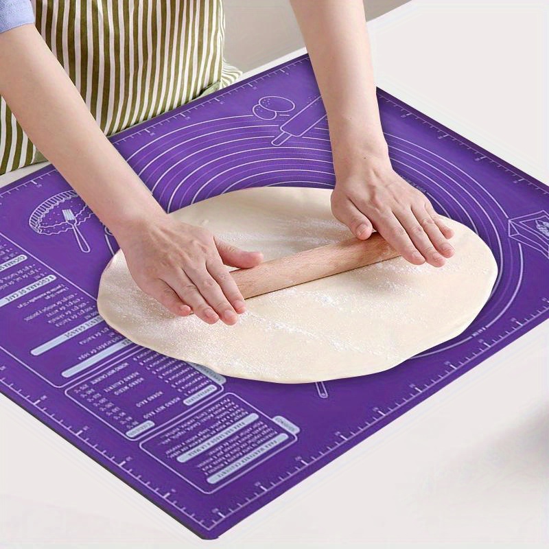 Kitchen Baking Counter - Silicone Baking Mat with Measurements,Large Non-Stick