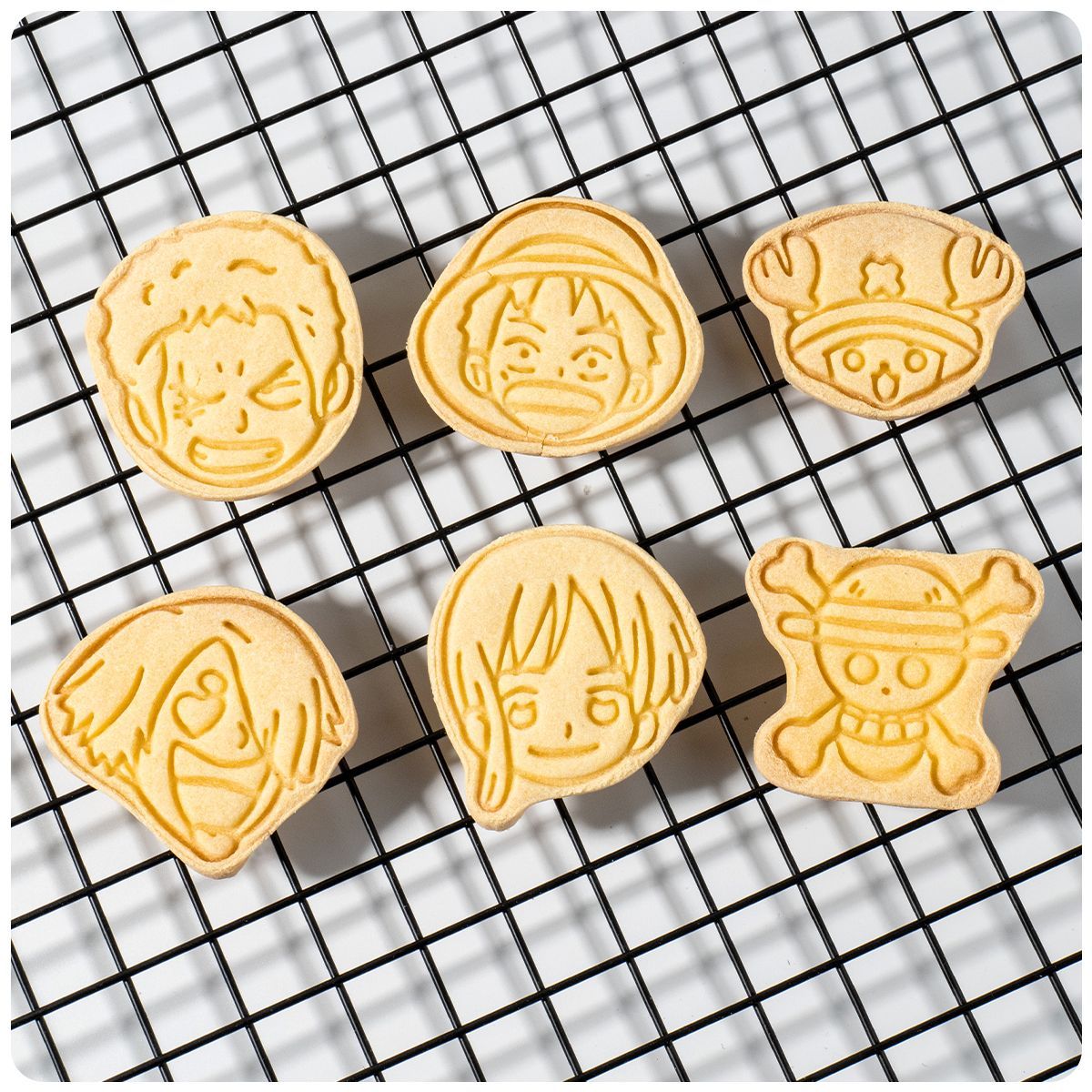 Kitchen Baking Products - Anime One Piece Cookie Cutter Set