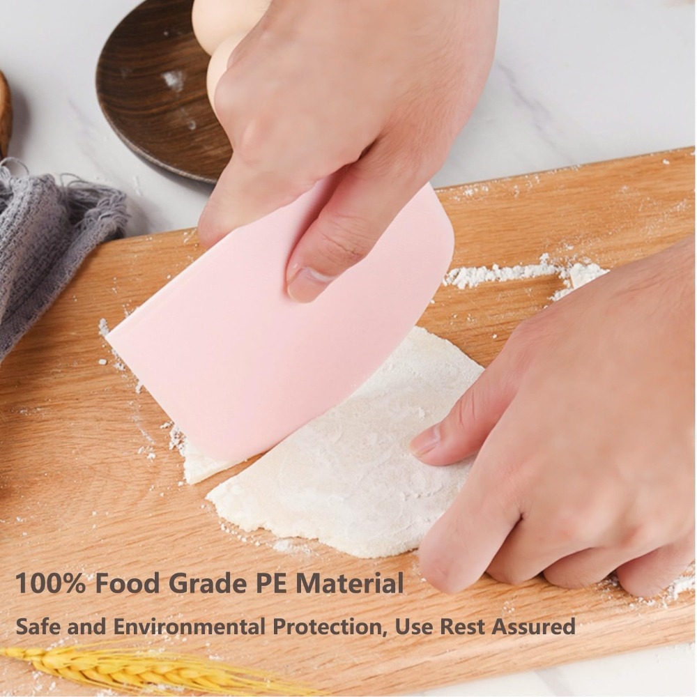Plastic Flexible Dough & Bench - огляд і ціна Bench Scraper Dough