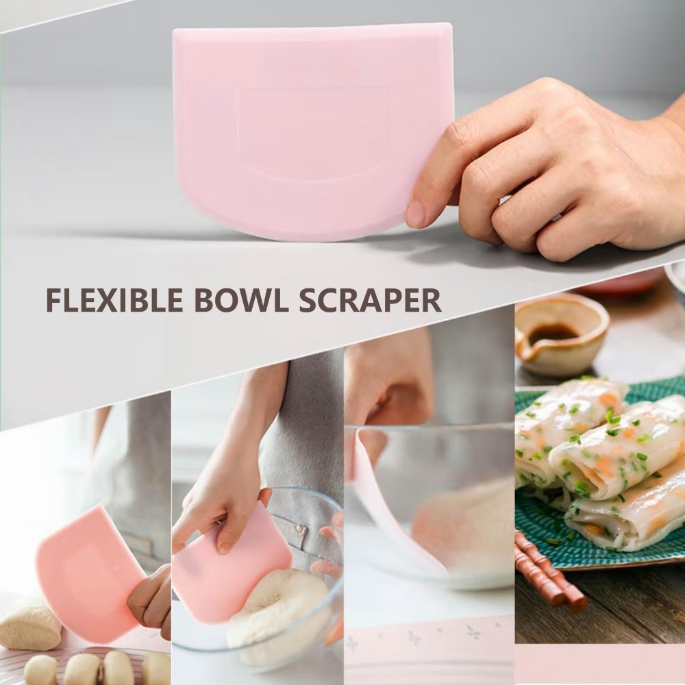 Plastic Flexible Dough & Bench - огляд і ціна Bench Scraper Dough