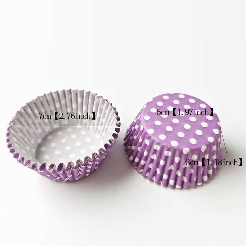 100Pcs Polka Dot Cake Paper Li - огляд і ціна Kitchen Baking Mat