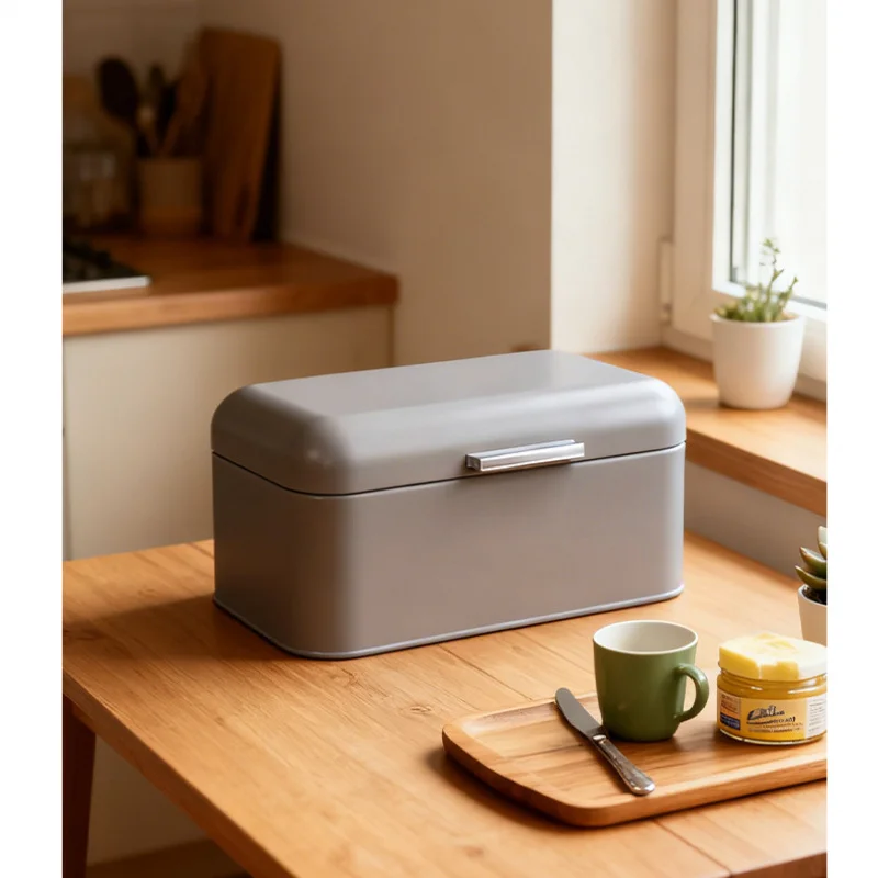 Metal Bread Box,Dry Food Stora - огляд і ціна Kitchen Baking Counter