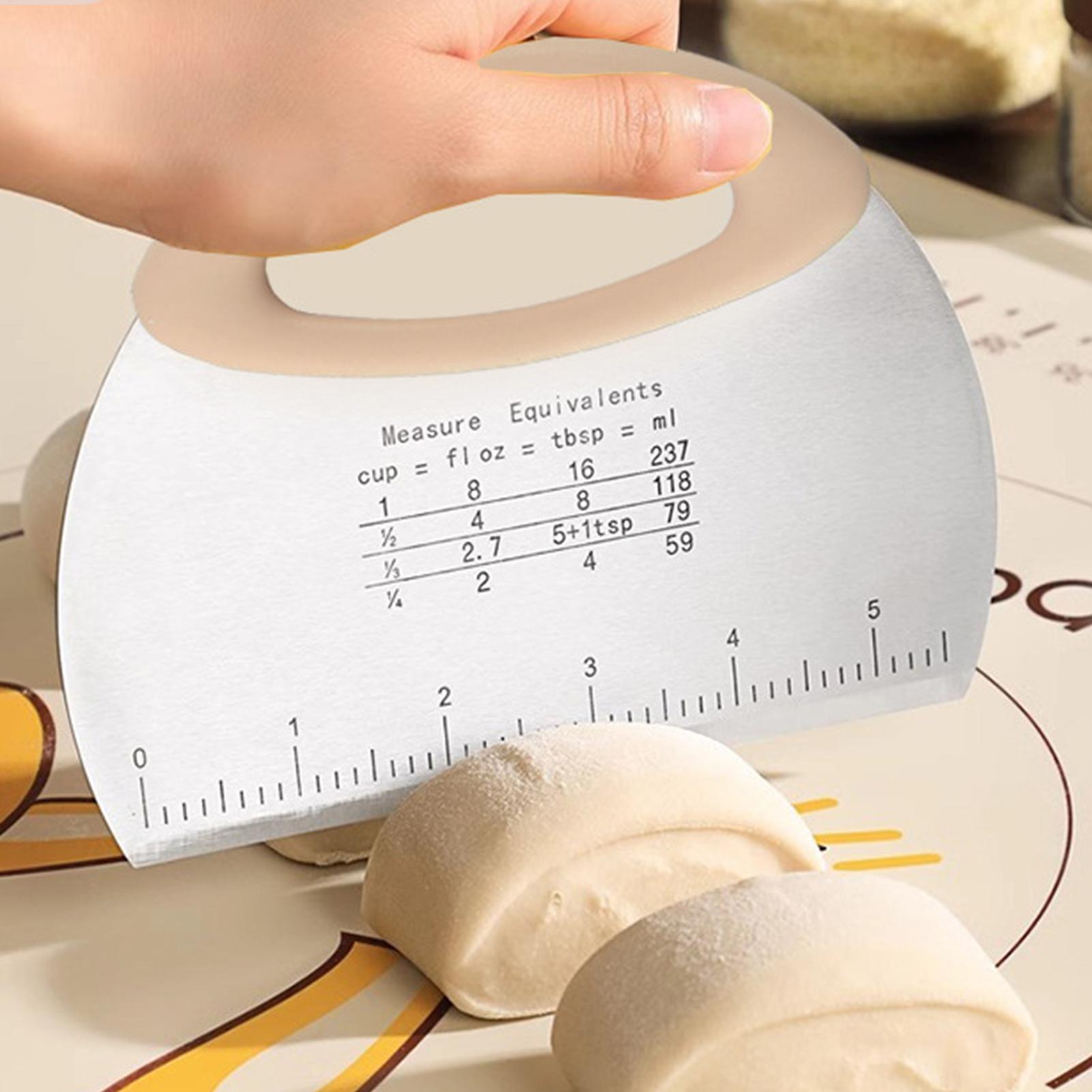 Kitchen Dough Scraper Stainles - огляд і ціна Bench Scraper Dough