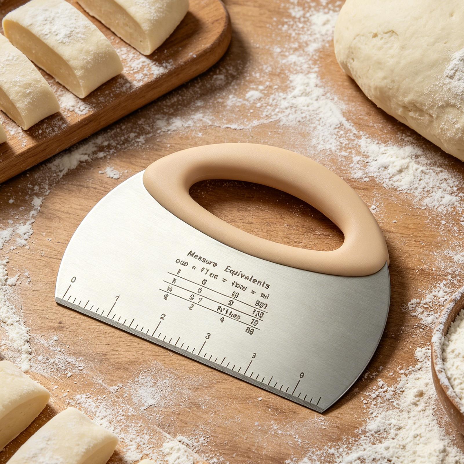 Kitchen Dough Scraper Stainles - огляд і ціна Bench Scraper Dough