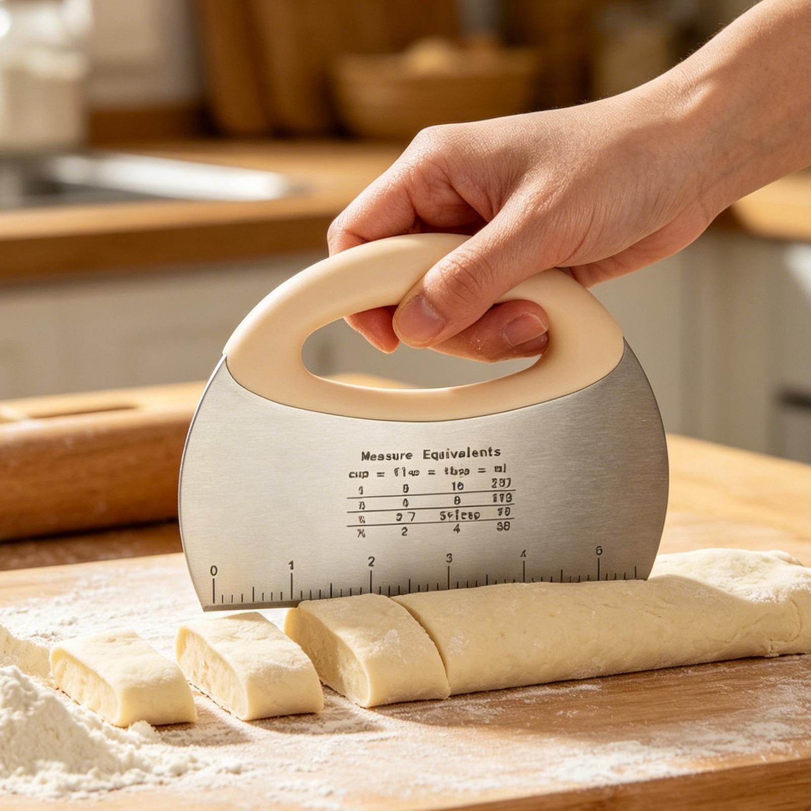 Kitchen Dough Scraper Stainles - огляд і ціна Bench Scraper Dough