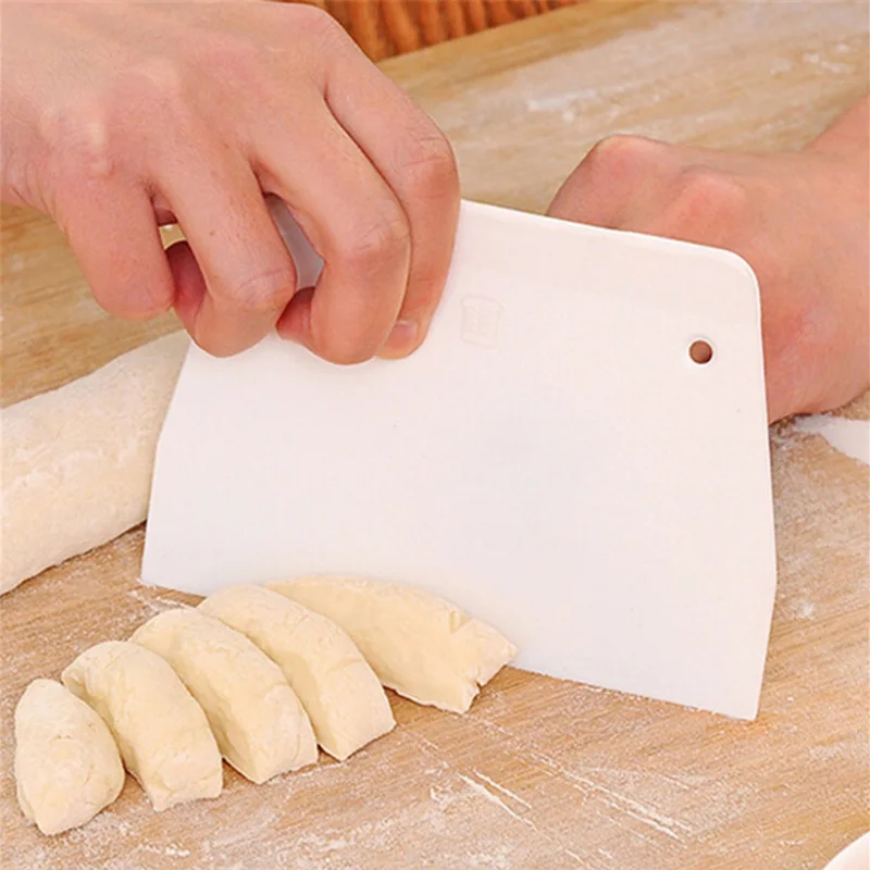 1PC Plastic Dough Scrapers, Mu - огляд і ціна Bench Scraper Dough