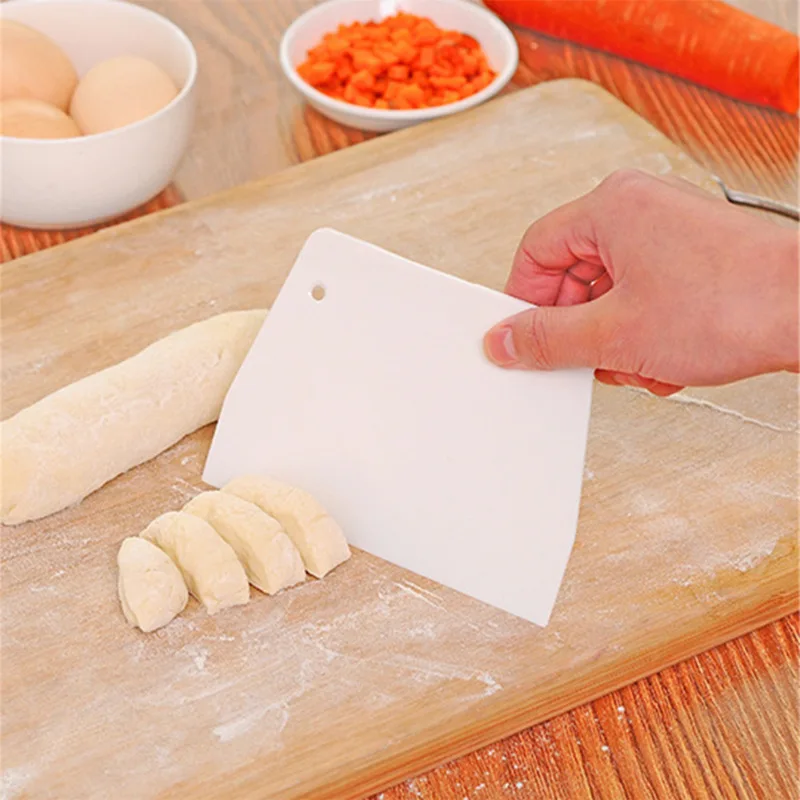 1PC Plastic Dough Scrapers, Mu - огляд і ціна Bench Scraper Dough