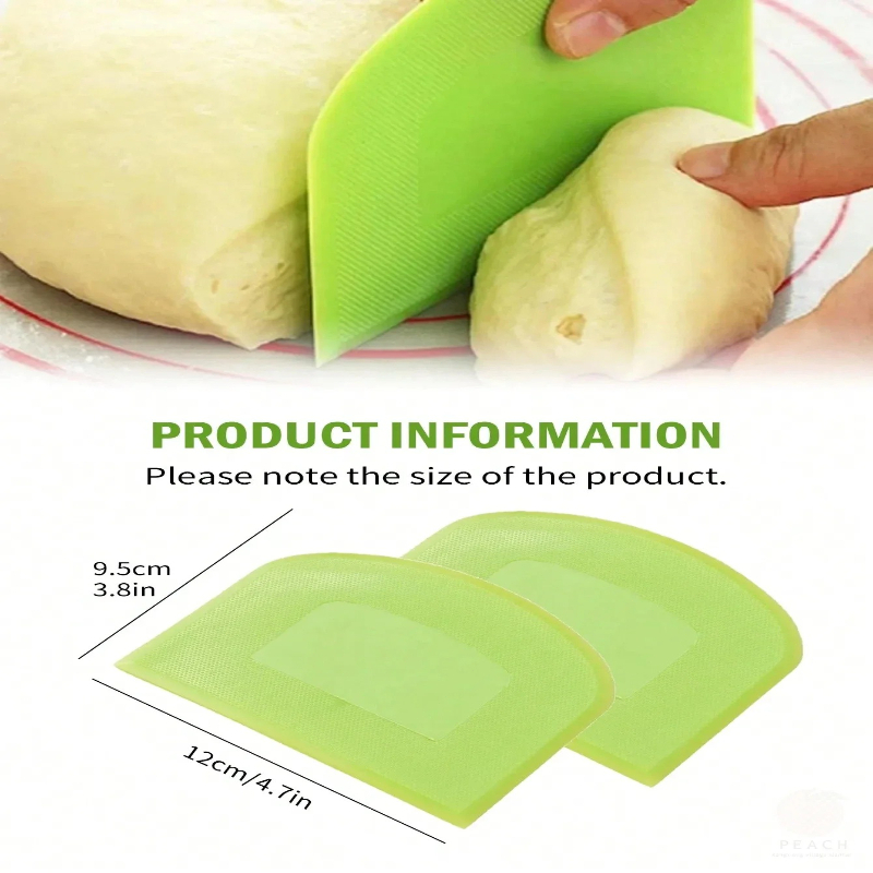 2pcs Dough Scraper Bowl Food-s - огляд і ціна Bench Scraper Dough