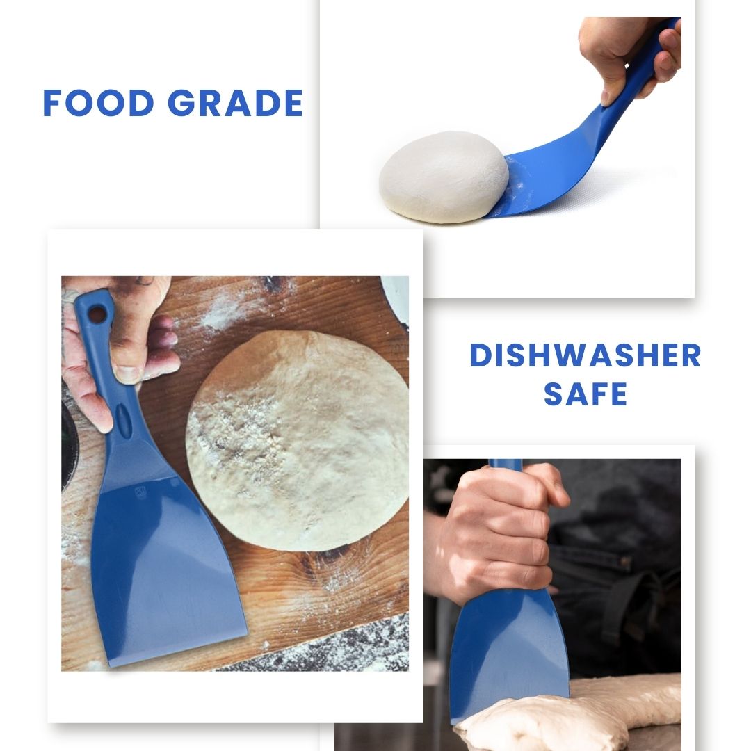 Flexible Pizza Dough Scraper S - огляд і ціна Bench Scraper Dough