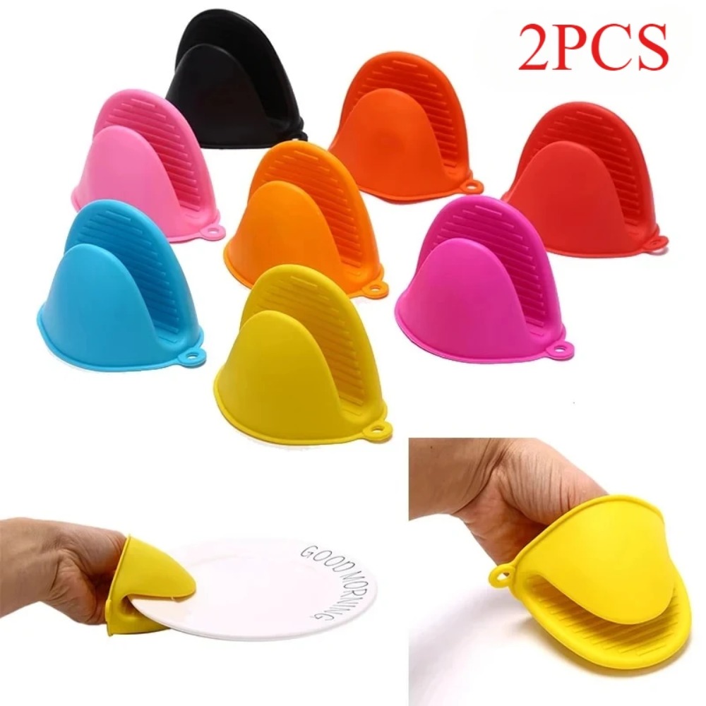 4/2PCS Extra Thick Silicone Ov - огляд і ціна Kitchen Baking Gloves