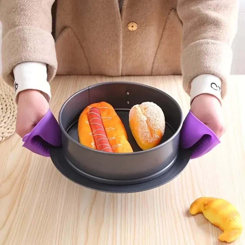 4/2PCS Extra Thick Silicone Ov - огляд і ціна Kitchen Baking Gloves