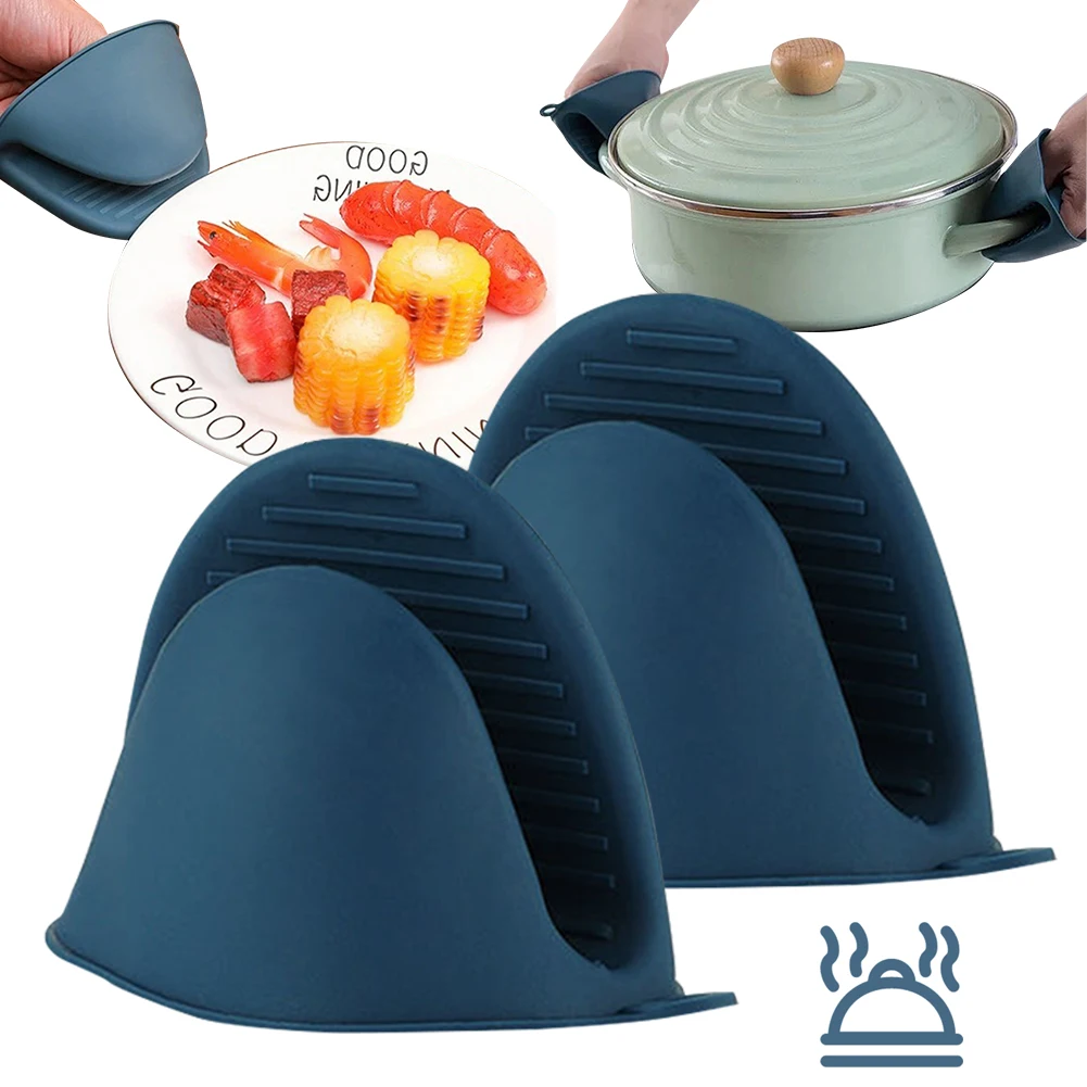 Silicone Oven Mitts Heat Resis - огляд і ціна Kitchen Baking Gloves