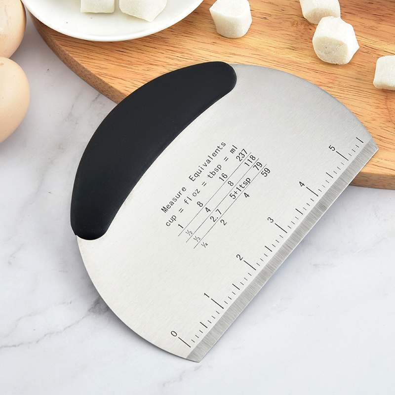 Stainless Steel Pastry Cutter  - огляд і ціна Bench Scraper Dough