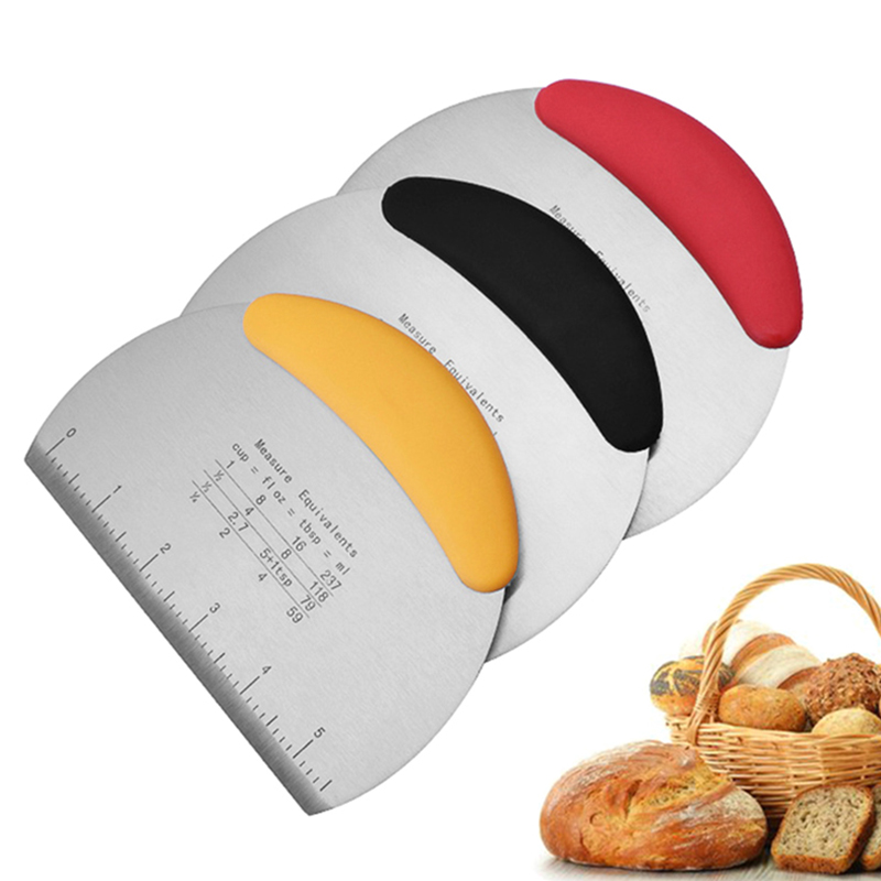Stainless Steel Pastry Cutter  - огляд і ціна Bench Scraper Dough