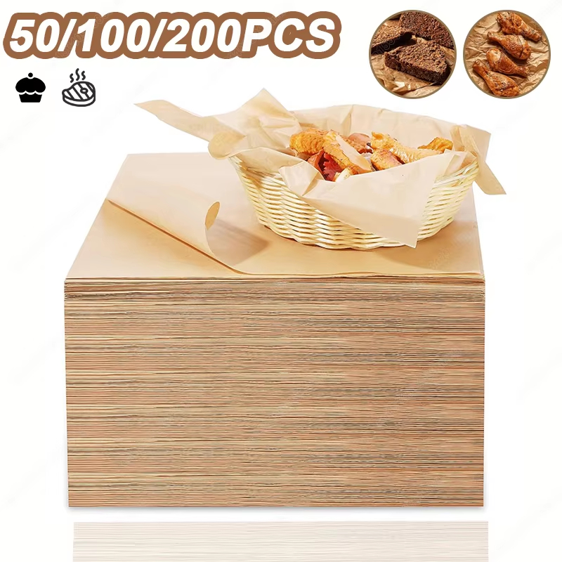 50/100/200PCS Baking Paper Par - огляд і ціна Kitchen Baking Mat