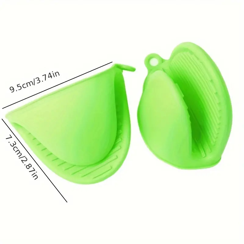 2Pcs Silicone Pot Holder Glove - огляд і ціна Kitchen Baking Gloves