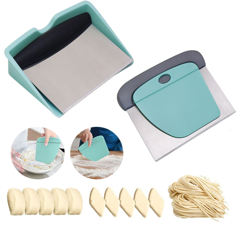 2 IN 1 Bench Scraper Dough Cut - огляд і ціна Bench Scraper Dough