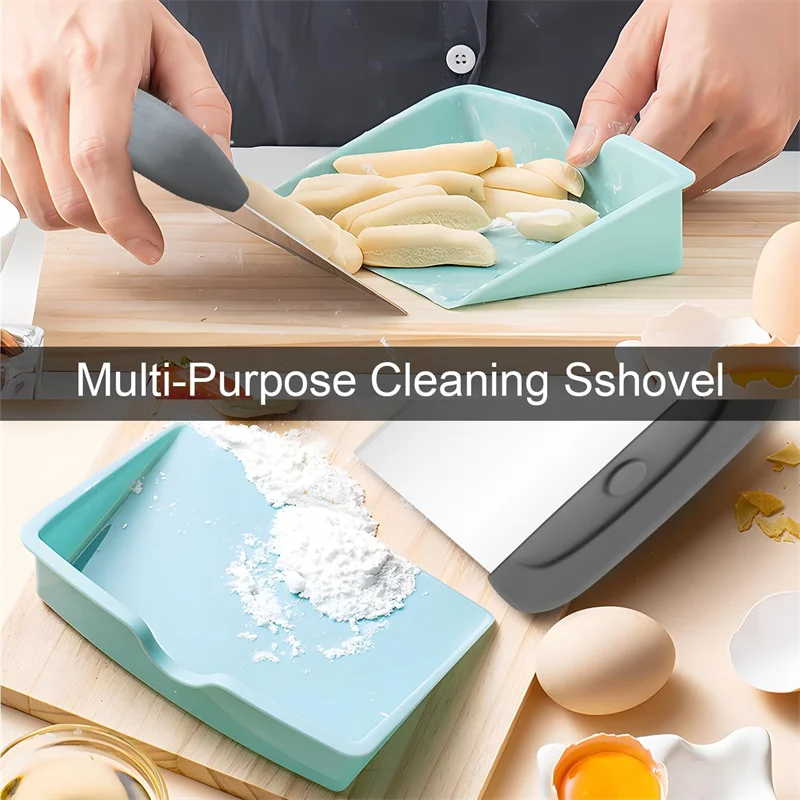 2 IN 1 Bench Scraper Dough Cut - огляд і ціна Bench Scraper Dough