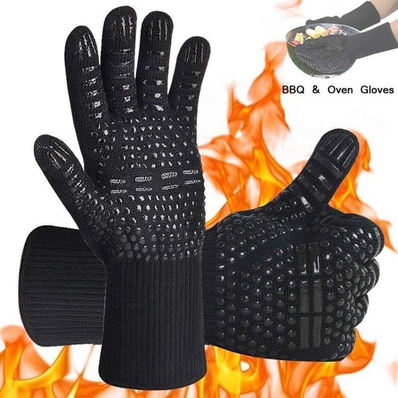Explosive High Temperature Glo - огляд і ціна Kitchen Baking Gloves