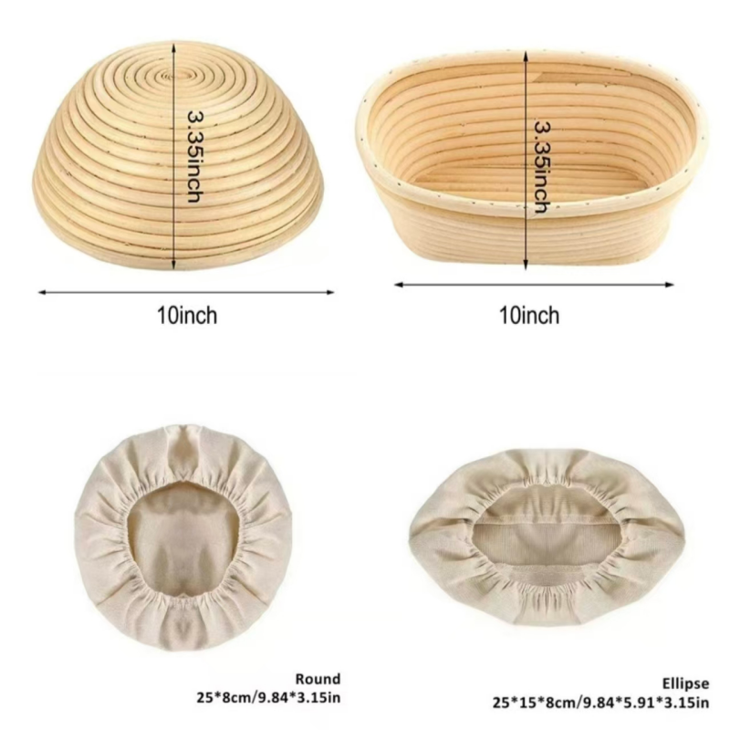 1/3Pcs Bread Basket Liner Clot - огляд і ціна Kitchen Baking Mat