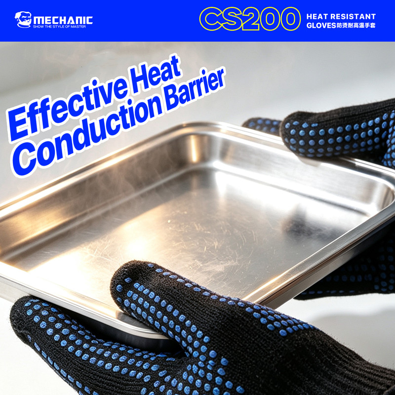 MECHANIC CS200 Heat Resistant  - огляд і ціна Kitchen Baking Gloves