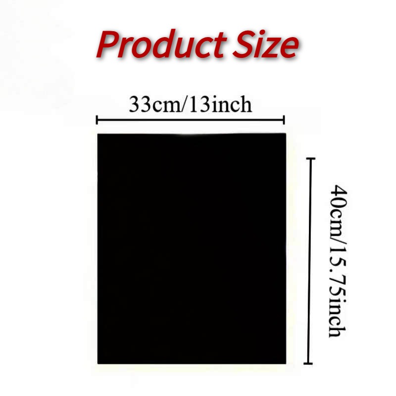 1/2/3/4/5PCS Black BBQ Grill M - огляд і ціна Kitchen Baking Mat