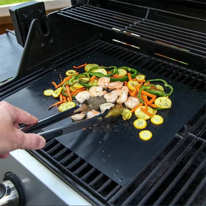 1/2/3/4/5PCS Black BBQ Grill M - огляд і ціна Kitchen Baking Mat