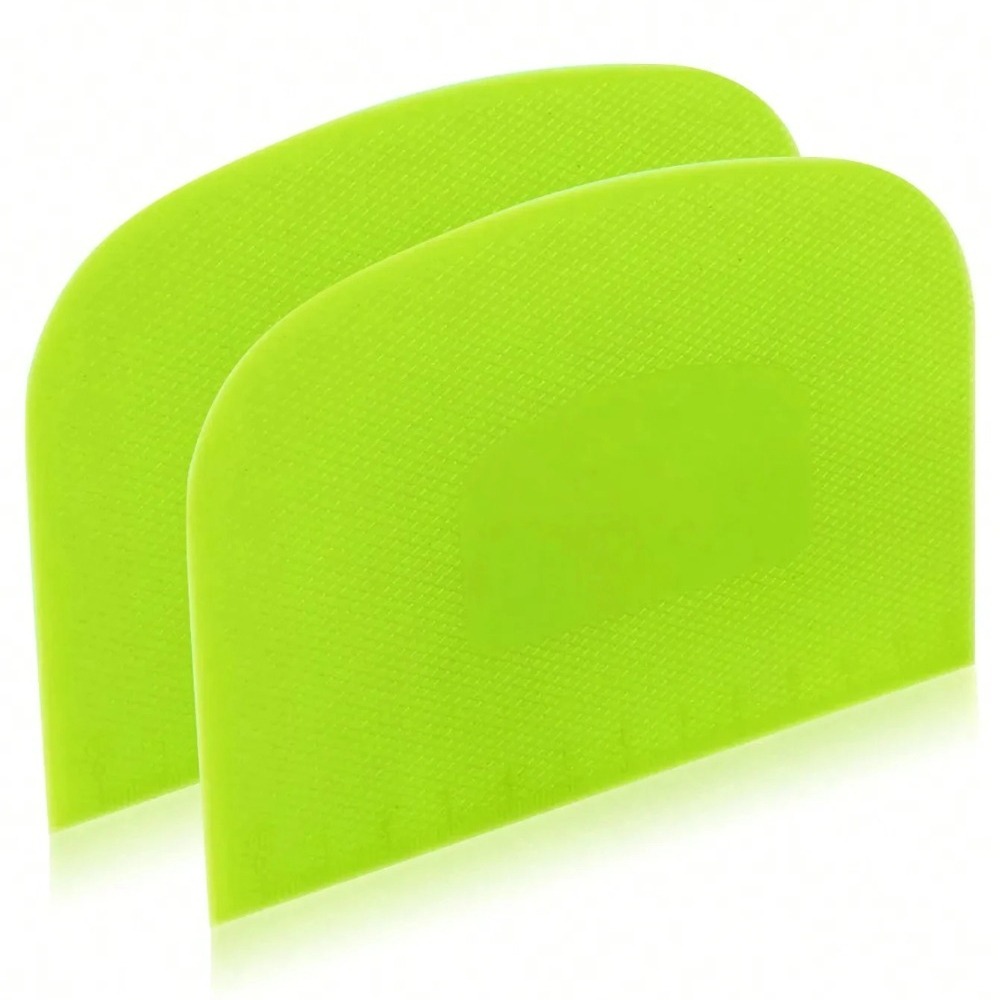 2Pcs Flexible Dough Scraper, F - огляд і ціна Bench Scraper Dough