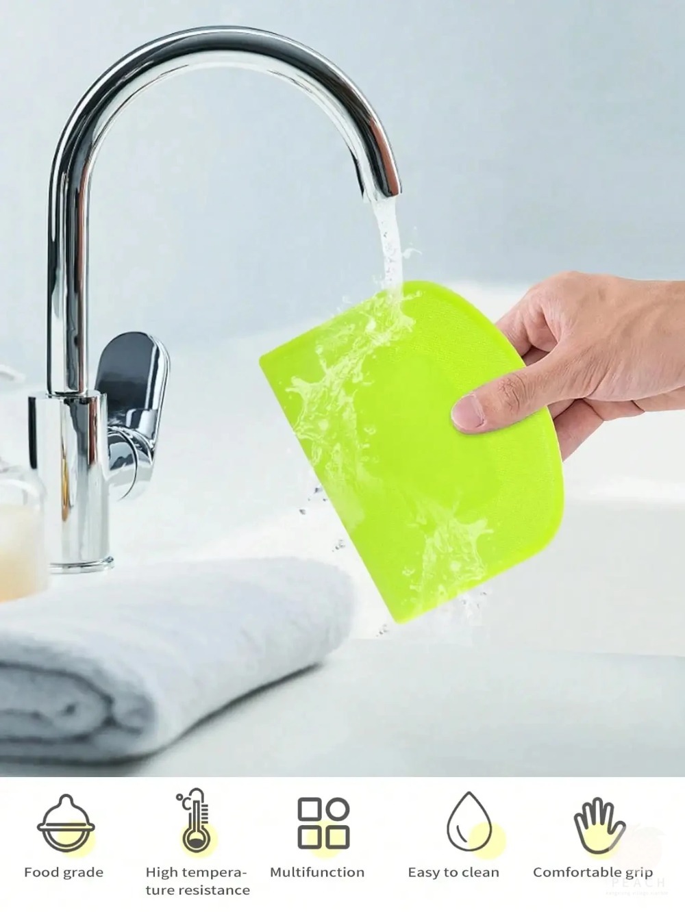 2Pcs Flexible Dough Scraper, F - огляд і ціна Bench Scraper Dough