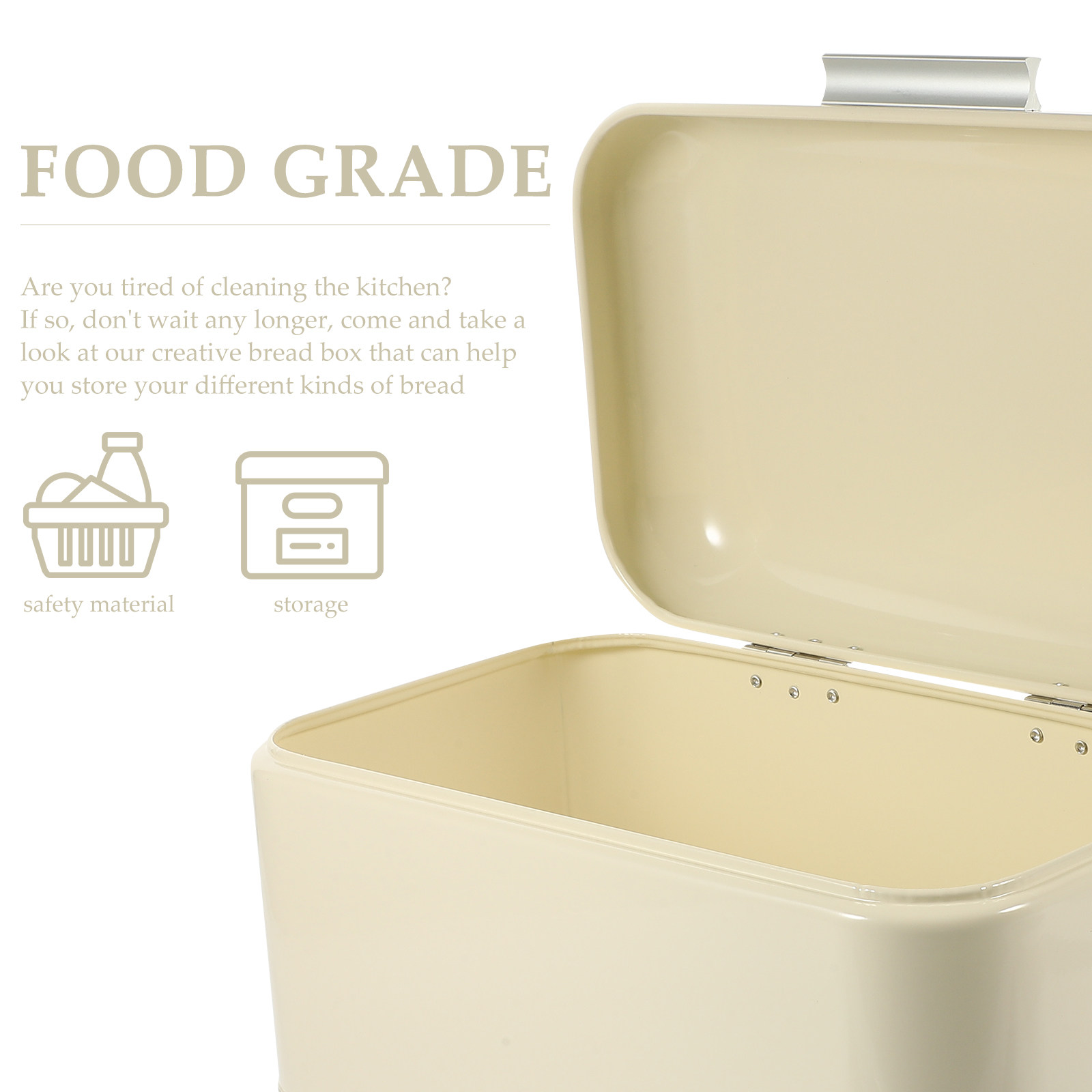 Retro Style Bread Container He - огляд і ціна Kitchen Baking Counter
