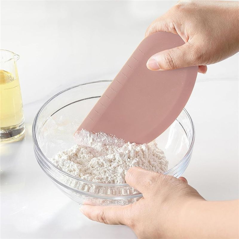 AEE2-Silicone Bowl Scraper Fle - огляд і ціна Bench Scraper Dough
