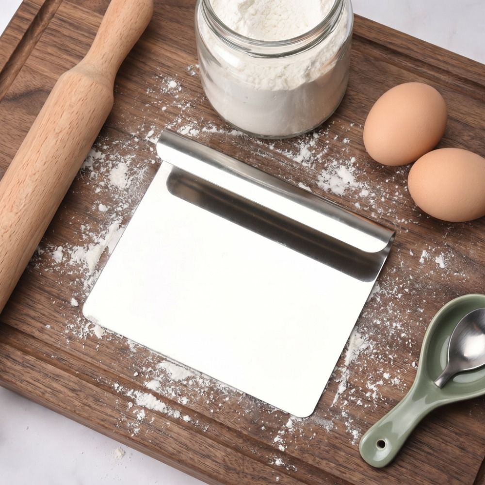 304 Stainless Steel Bench Flou - огляд і ціна Bench Scraper Dough